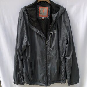 Free Country Men's Charcoal Windbreaker